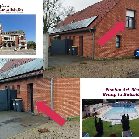 Appt 4 Pers A La B-mini 2 Nuits Lejlighed Bruay La Buissiere